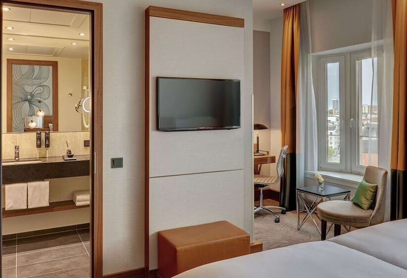 اتاق استاندارد با تخت دوبل, Reichshof Hotel Hamburg