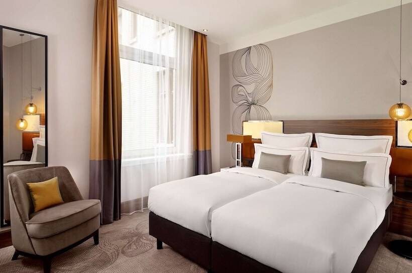 اتاق استاندارد با تخت دوبل, Reichshof Hotel Hamburg