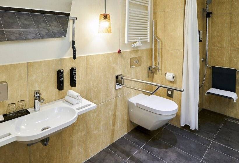 اتاق استاندارد با تخت دوبل, Reichshof Hotel Hamburg