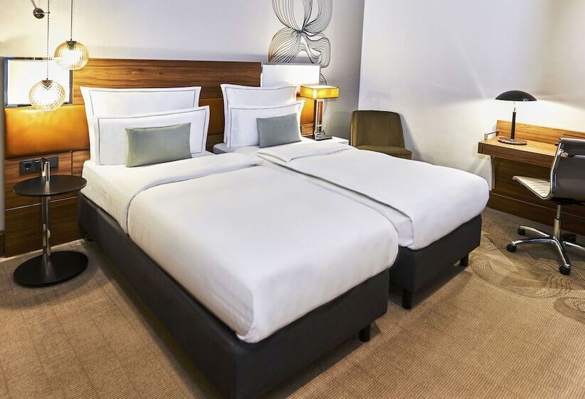 اتاق استاندارد با تخت دوبل, Reichshof Hotel Hamburg