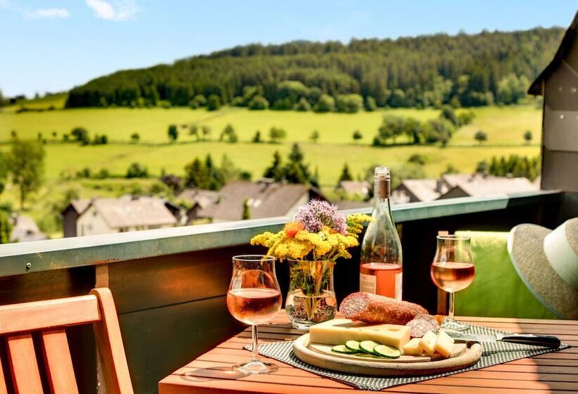 اتاق استاندارد با چشم‌انداز, H+ Hotel Willingen