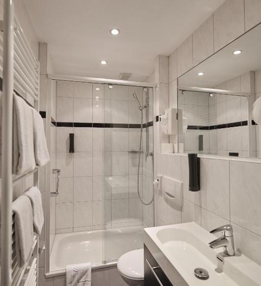 اتاق استاندارد یک نفره, Central Hotel Ringhotel Rüdesheim