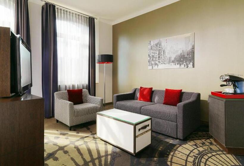 Junior Suite Kingsize Bett, Le Méridien Grand  Nuremberg