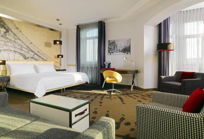 Junior Suite Kingsize Bett, Le Méridien Grand  Nuremberg