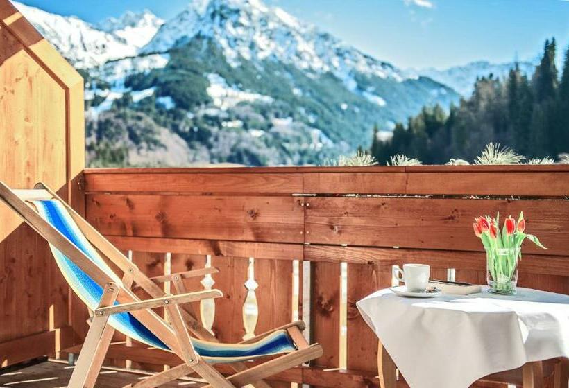 اتاق استاندارد با چشم‌انداز کوهستان, Sonnenbichl Hotel Am Rotfischbach