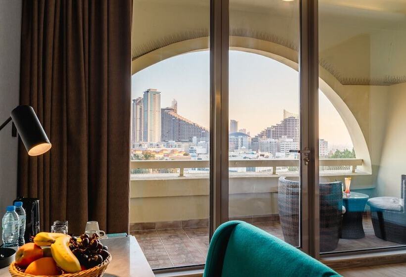 غرفة ديلوكس مطلة على المدينة, Occidental Sharjah Grand