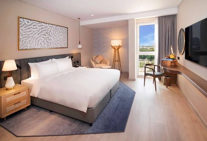 سوئیت پریمیوم با چشم‌انداز دریا, Radisson Blu Hotel & Resort, Abu Dhabi Corniche