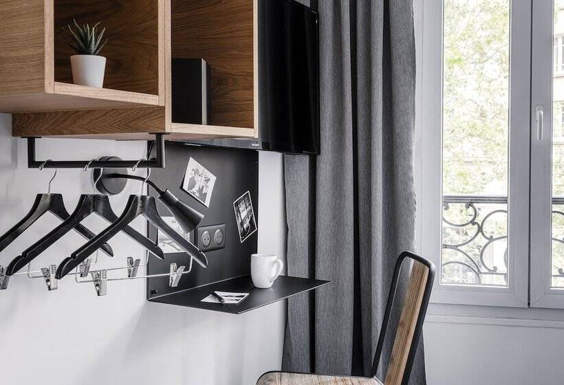 اتاق استاندارد یک نفره, 9hotel Bastille Lyon