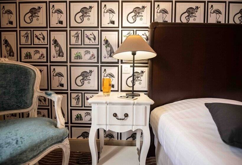 اتاق استاندارد, Logis Hotel La Croix Blanche Fontevraud