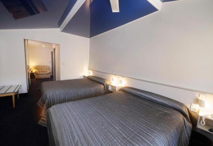 اتاق استاندارد چهار تخته, Hôtel Le Lons