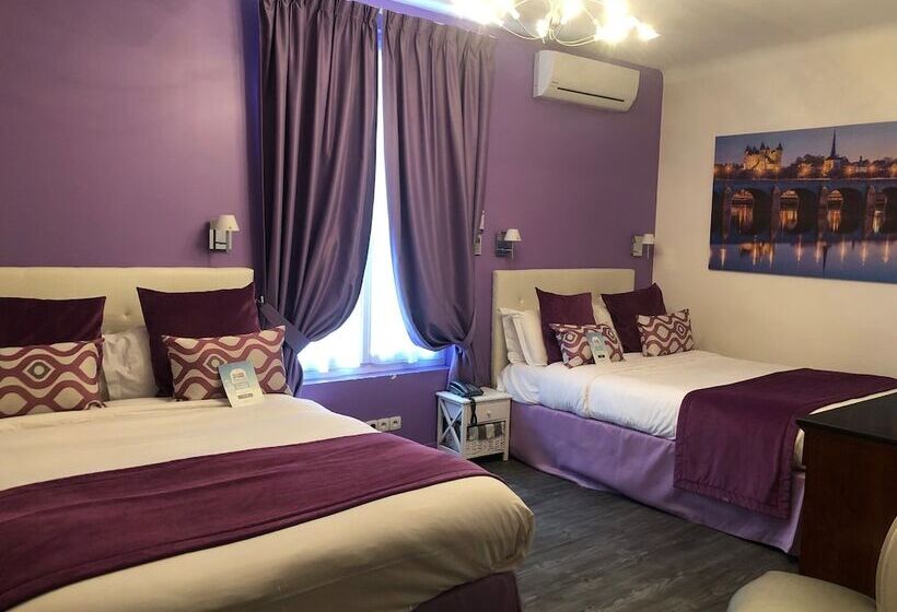 اتاق خانوادگی, Kyriad Saumur Hyper Centre Hôtel Appartements Et Spa Soins Sothys Paris