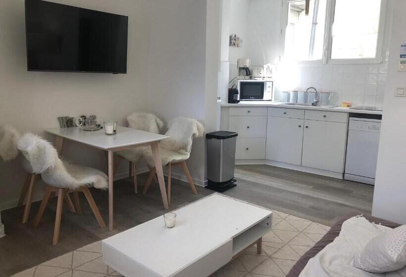 Apartament 1 Sypialnia z Balkonem, Kyriad Saumur Centre