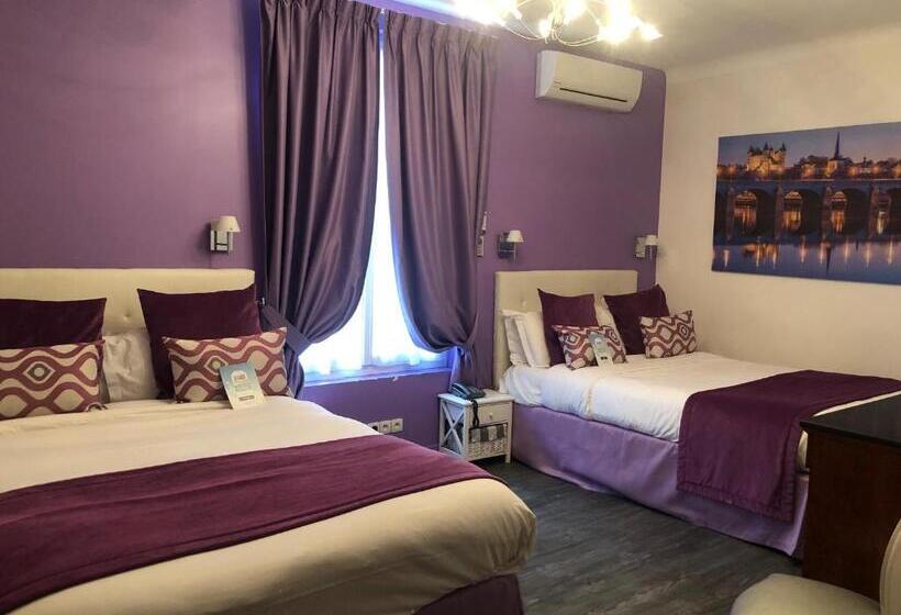 اتاق خانوادگی, Kyriad Saumur Hyper Centre Hôtel Appartements Et Spa Soins Sothys Paris