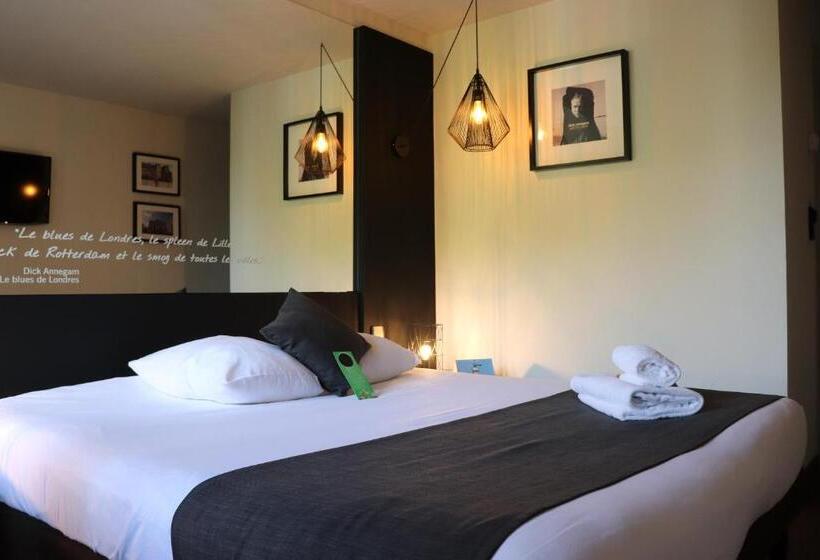 اتاق استاندارد, Logis Hôtel Restaurant Des Acacias Lille Tourcoing