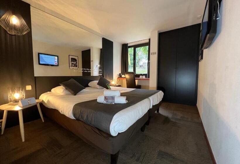 اتاق استاندارد, Logis Hôtel Restaurant Des Acacias Lille Tourcoing