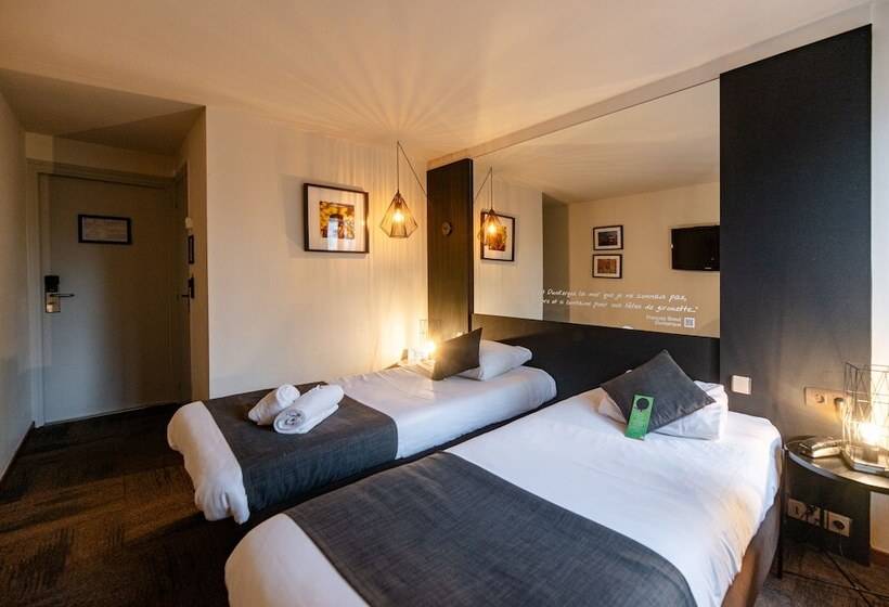 اتاق استاندارد, Logis Hôtel Restaurant Des Acacias Lille Tourcoing