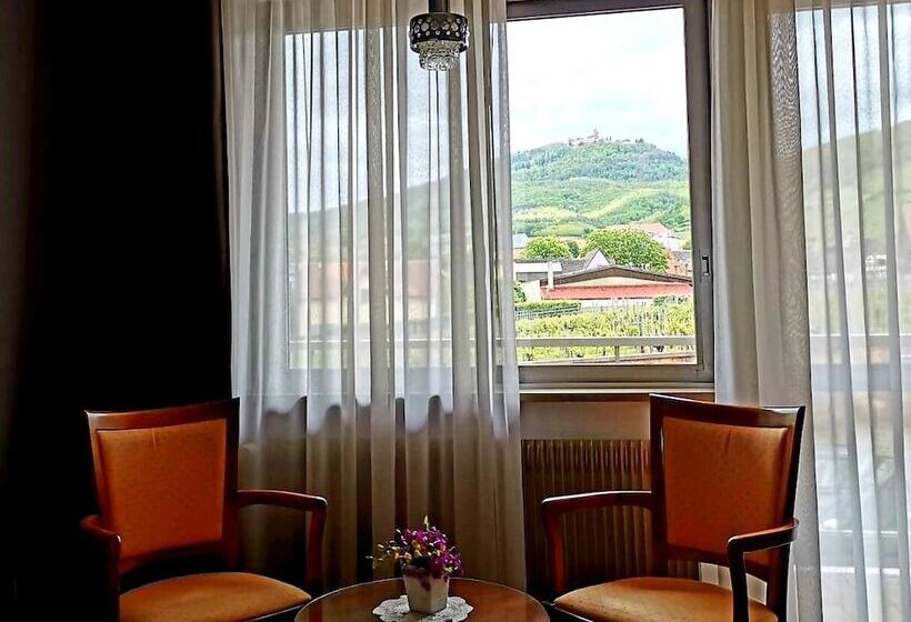 اتاق لوکس با بالکن, Munsch Restaurant & Wellness, Colmar Nord   Haut Koenigsbourg