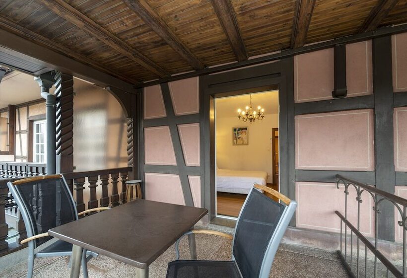 اتاق سوپریور با بالکن, Munsch Restaurant & Wellness, Colmar Nord   Haut Koenigsbourg