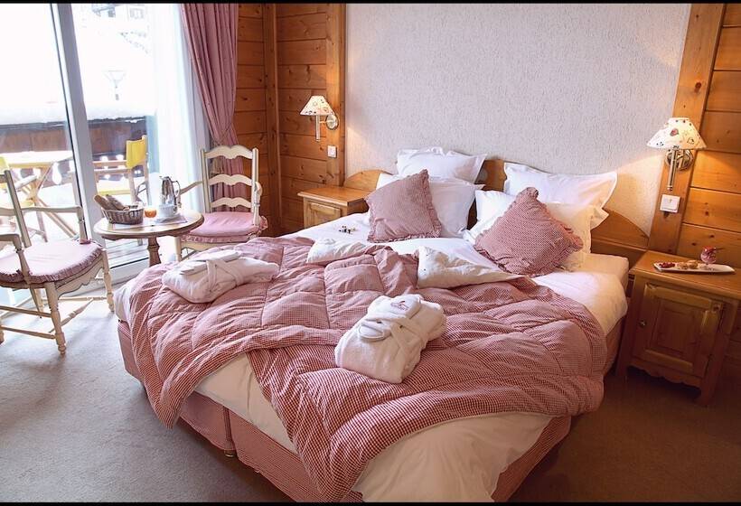 수피리어 룸, Chalethôtel La Marmotte, La Tapiaz & Spa, The Originals Relais
