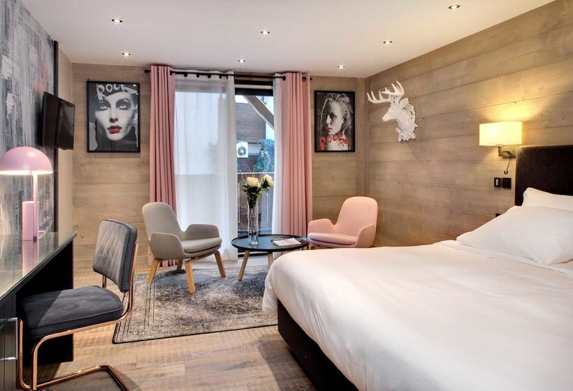 주니어 스위트 발코니, Chalethôtel La Marmotte, La Tapiaz & Spa, The Originals Relais