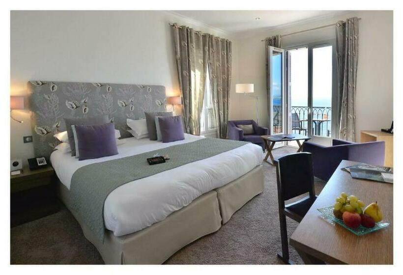 オーシャンビューデラックスルーム, Hôtel La Pérouse Nice Baie Des Anges   Recently Fully Renovated