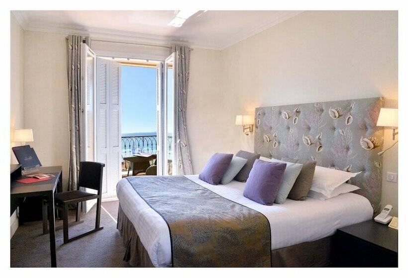 オーシャンビューデラックスルーム, Hôtel La Pérouse Nice Baie Des Anges   Recently Fully Renovated
