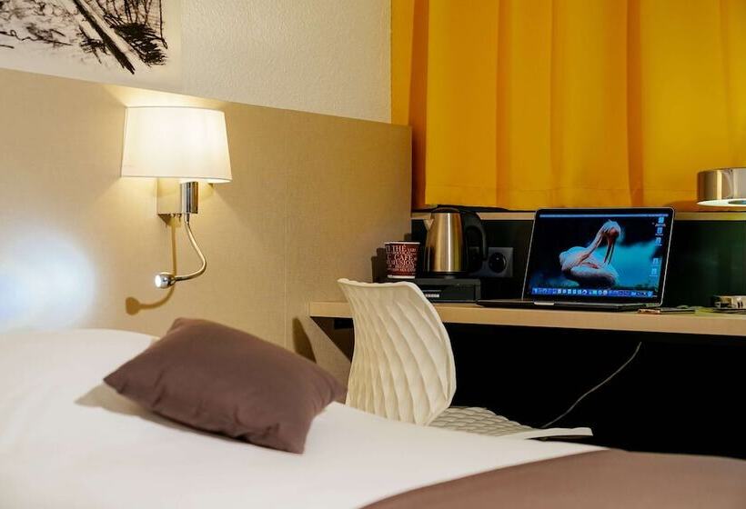 اتاق استاندارد با تخت دوبل, Hôtel Kyriad Lille Nord   Roncq