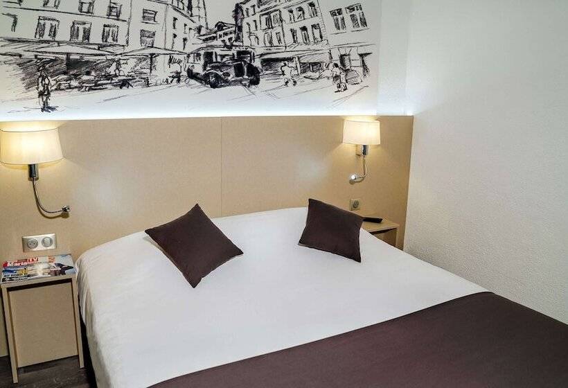 Standard Room Double Bed, Kyriad Lille Nord Roncq