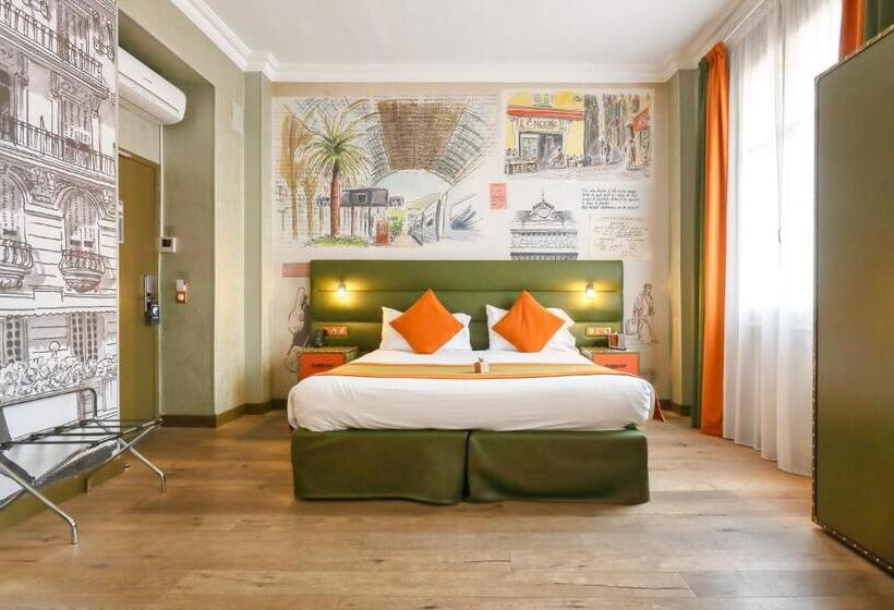 اتاق سوپریور با چشم‌انداز باغ, Nice Excelsior Centre Ville By Happyculture