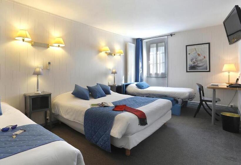 四人标准间, Hôtel Les Tilleuls, Bourges