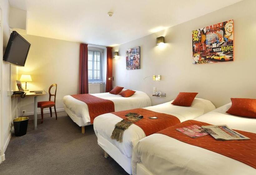 四人标准间, Hôtel Les Tilleuls, Bourges