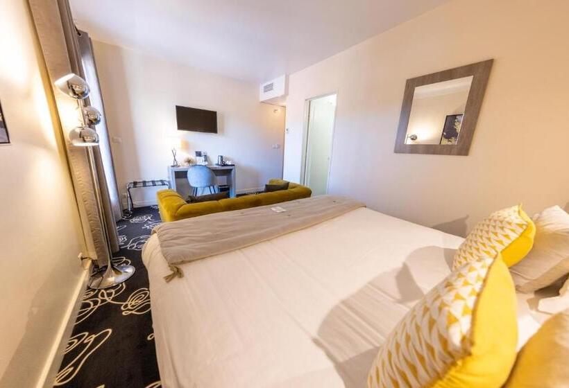 اتاق سوپریور با تخت بزرگ, Le Madeloc Hôtel & Spa