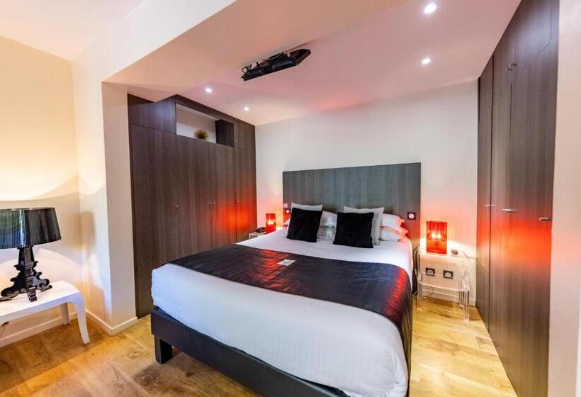 اتاق استاندارد با تراس, Le Madeloc Hôtel & Spa