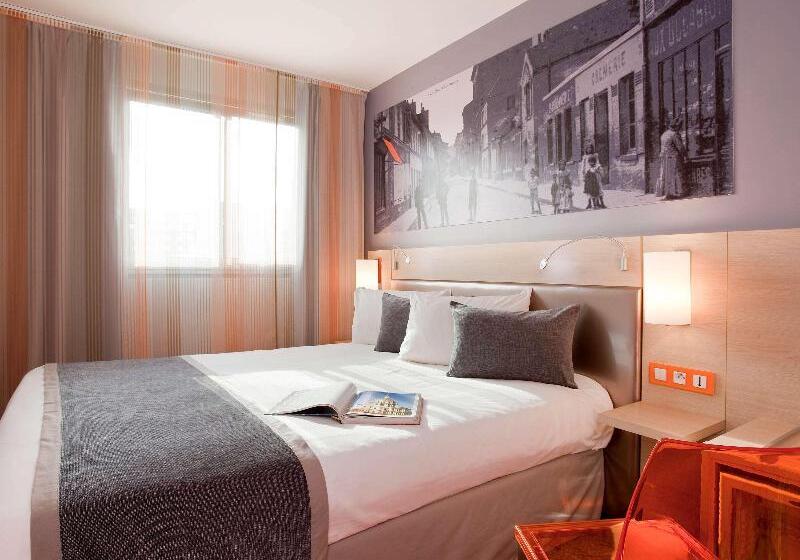 اتاق استاندارد با تخت دوبل, Mercure Paris 15 Porte De Versailles