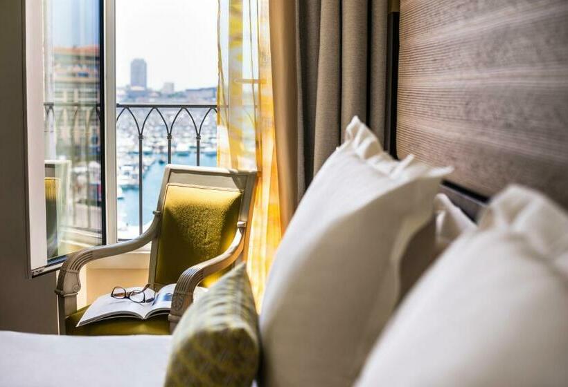 Chambre Deluxe avec Vues, Grand Hôtel Beauvau Marseille Vieuxport  Mgallery