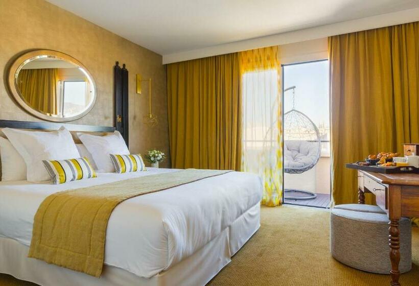 キングサイズベッドのスイートルーム, Grand Hôtel Beauvau Marseille Vieuxport  Mgallery
