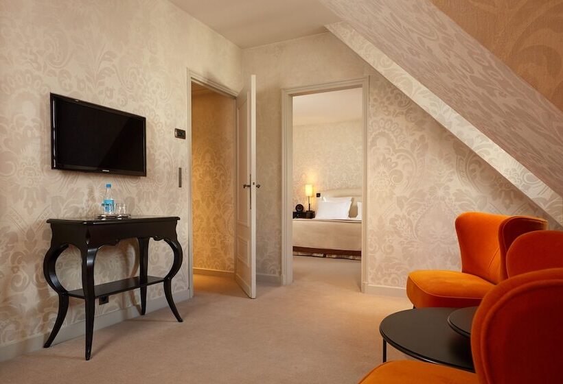 سوییت جونیور, Le Pavillon De La Reine & Spa, Place Des Vosges