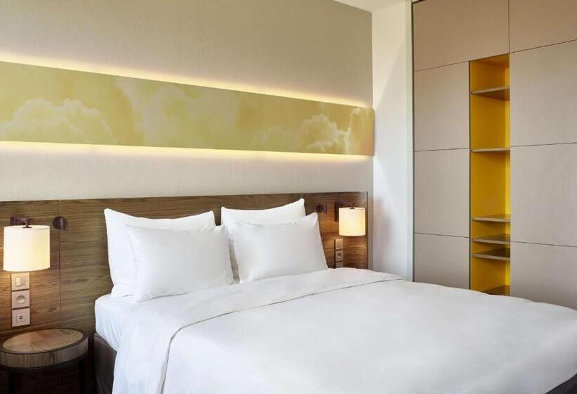 اتاق استاندارد با چشم‌انداز شهر, Radisson Blu Hotel, Lyon
