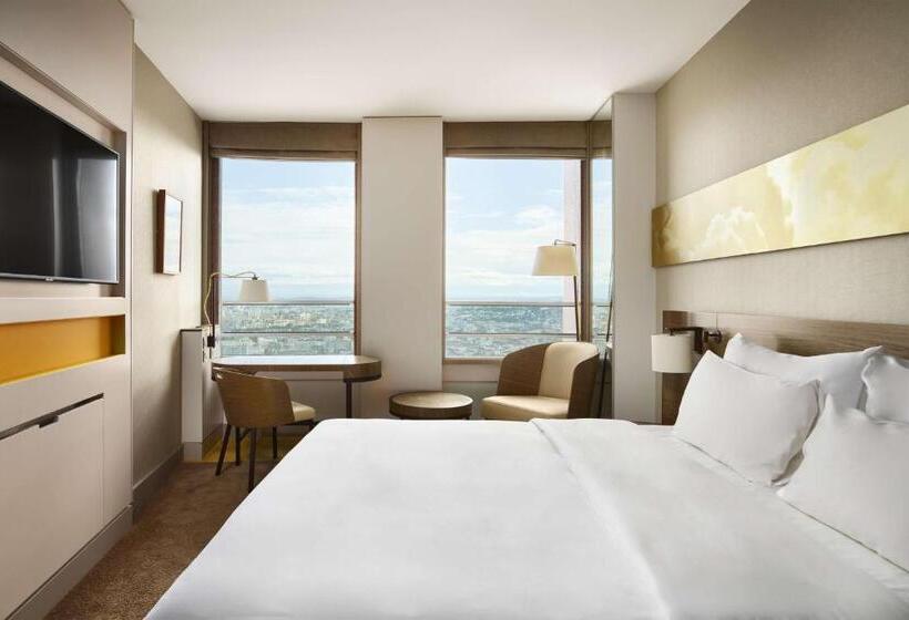 اتاق سوپریور با چشم‌انداز, Radisson Blu Hotel, Lyon