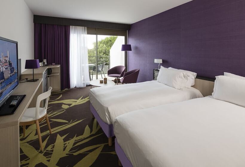 اتاق استاندارد با چشم‌انداز دریا, Thalazur Antibes   & Spa