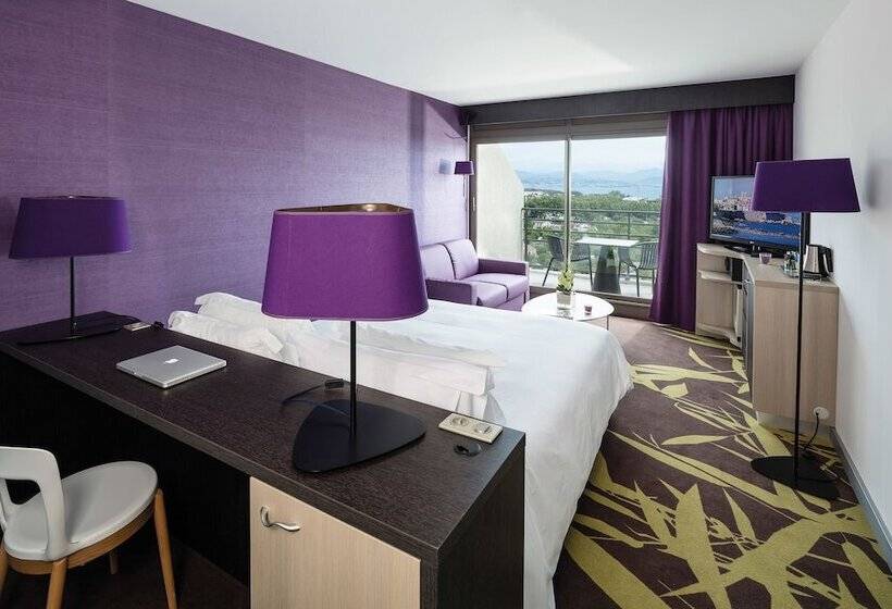 اتاق استاندارد با چشم‌انداز دریا, Thalazur Antibes   & Spa