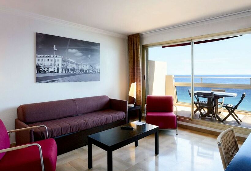 Apartament 1 Dormitori Vista Mar, Aparthotel Adagio Nice Promenade Des Anglais