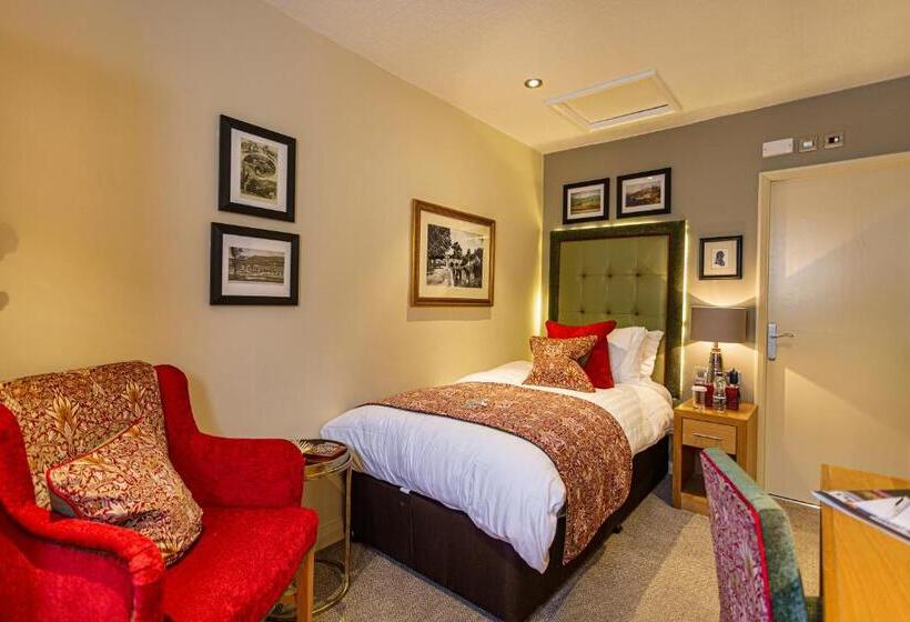 اتاق استاندارد یک نفره, The Rutland Arms Hotel, Bakewell, Derbyshire