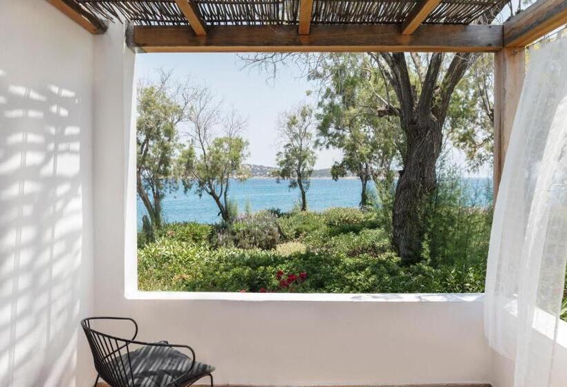 Superior bungalow with sea view, Minos Beach Art