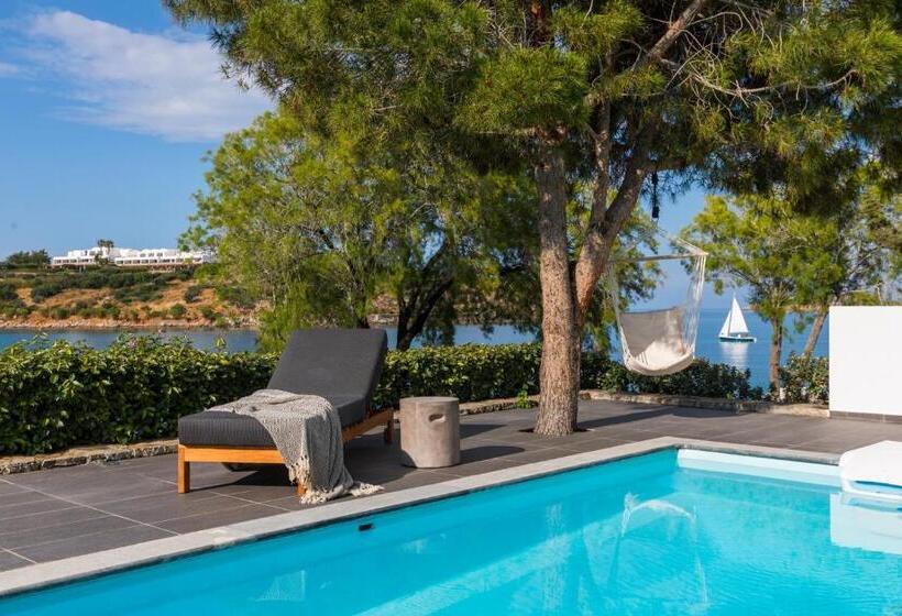 Superior bungalow with sea view, Minos Beach Art Hotel, A Member Of Design Hotels
