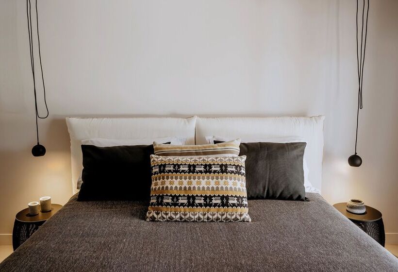 Superior bungalow with sea view, Minos Beach Art Hotel, A Member Of Design Hotels