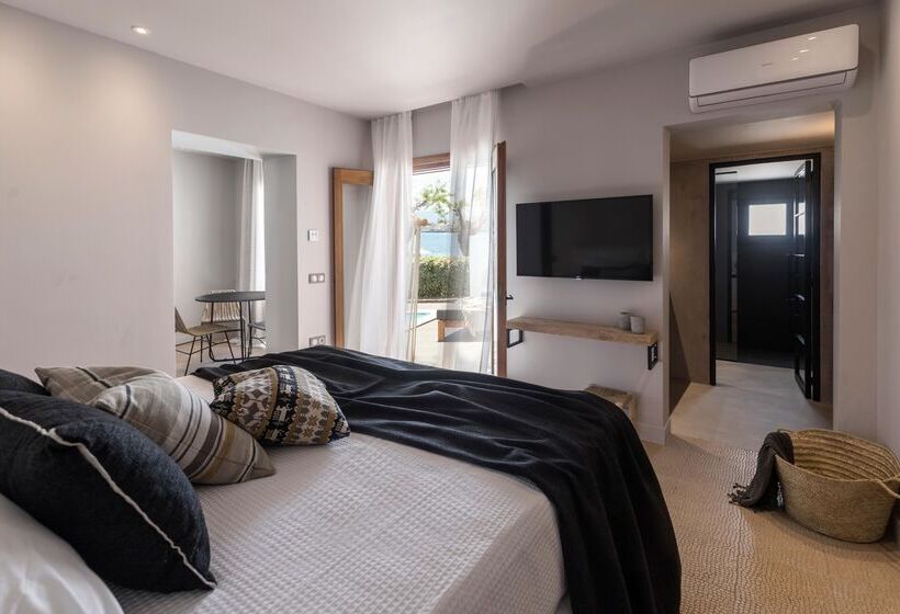 ویلای 1 خوابه با چشم‌انداز دریا, Minos Beach Art Hotel, A Member Of Design Hotels