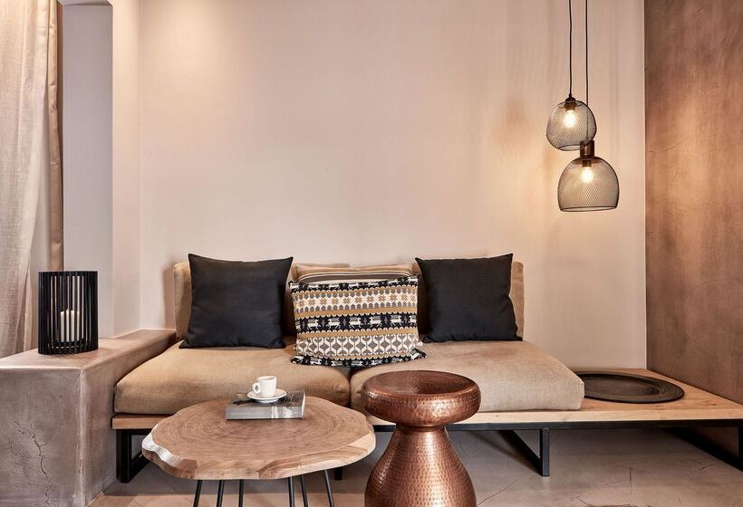 Superior bungalow with sea view, Minos Beach Art Hotel, A Member Of Design Hotels