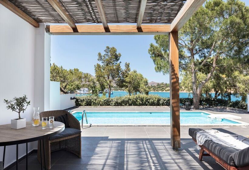 Superior bungalow with sea view, Minos Beach Art Hotel, A Member Of Design Hotels