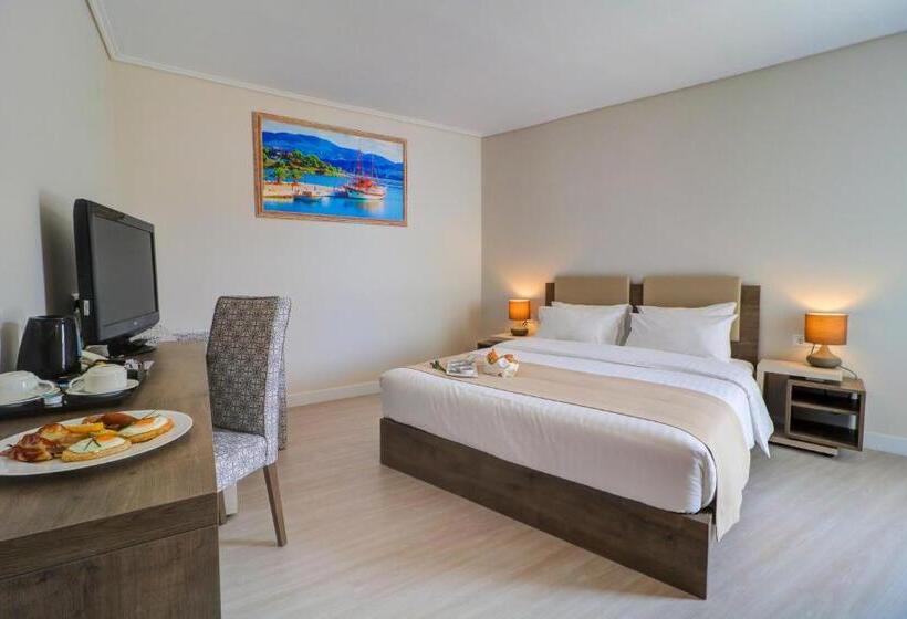 اتاق سوپریور با چشم‌انداز جانبی دریا, Palace Hotel Glyfada